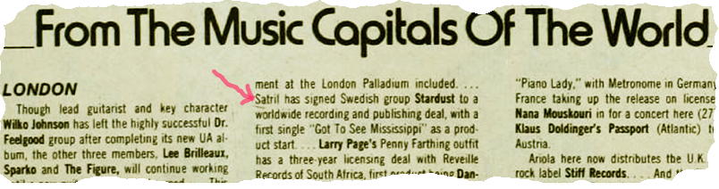 Billboard Stardust